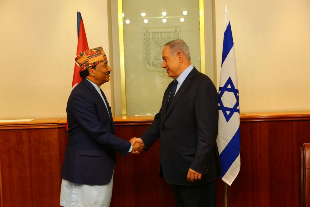 Image During Bilateral Meeting with Isreal